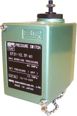 New Products　EF07/14/21/40 Series　Pressure Switch